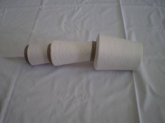 30s Close Virgin Recycled Polyester Yarn Eco-Friendly For Weaving