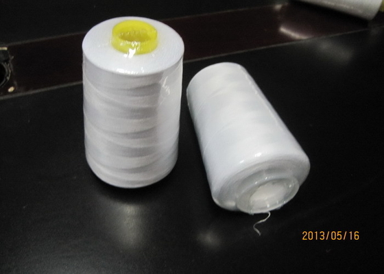 40s/2 White Sewing Thread , 100% Polyester Ring Spun Thread