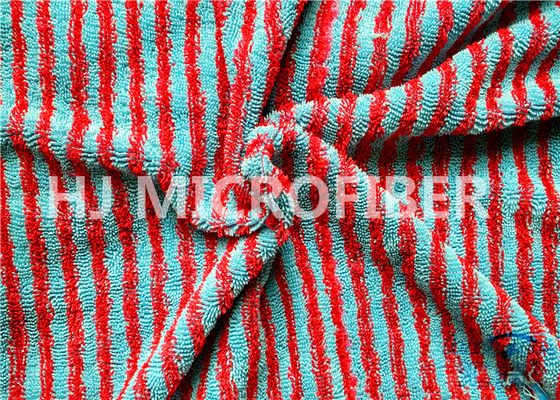 Knitted 100% Polyester Microfiber Fabric / Industrial Mopping Cloth Fabric