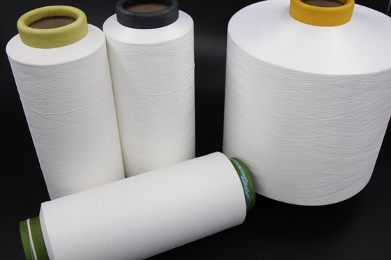 High Strength Recycled Polyester Twisted Yarn On Dyed Tube SD DTY 150D/144F