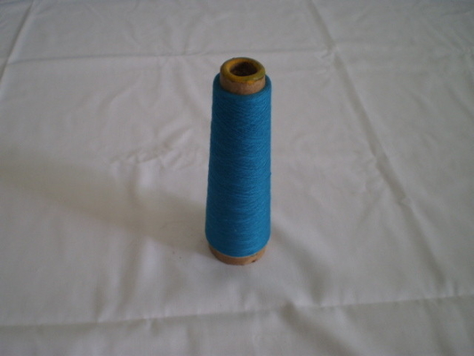 Il poliestere blu Anti--Pilling dello stimolante ha tinto il filato, filato di colore 50s